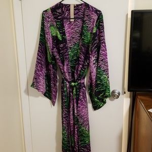 Silk robe